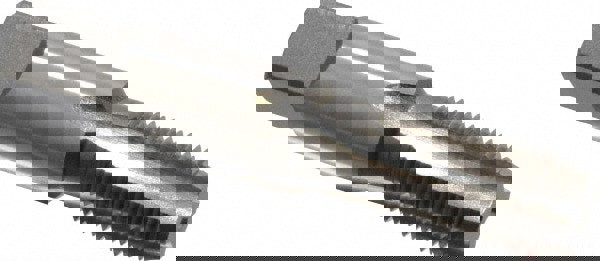 Standard Pipe Tap: 1/8-27, NPS, 4 Flutes, High Speed Steel, Bright/Uncoated