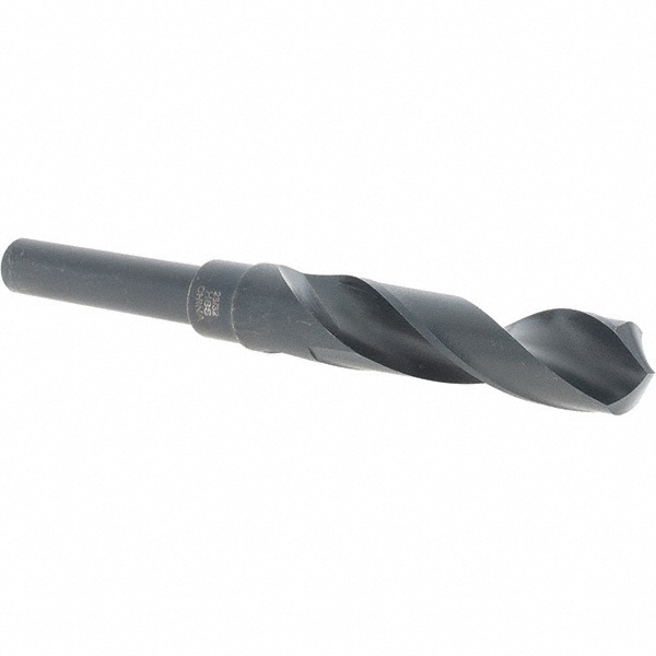 Reduced Shank Drill Bit: 23/32'' Dia, 1/2'' Shank Dia, 118 , High Speed Steel
