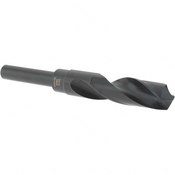 Reduced Shank Drill Bit: 13/16'' Dia, 1/2'' Shank Dia, 118 , High Speed Steel