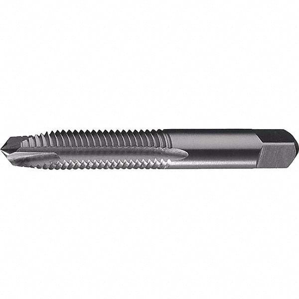 Spiral Point Tap: 5/16-18 UNC, 2 Flutes, Plug, High Speed Steel, Bright Finish