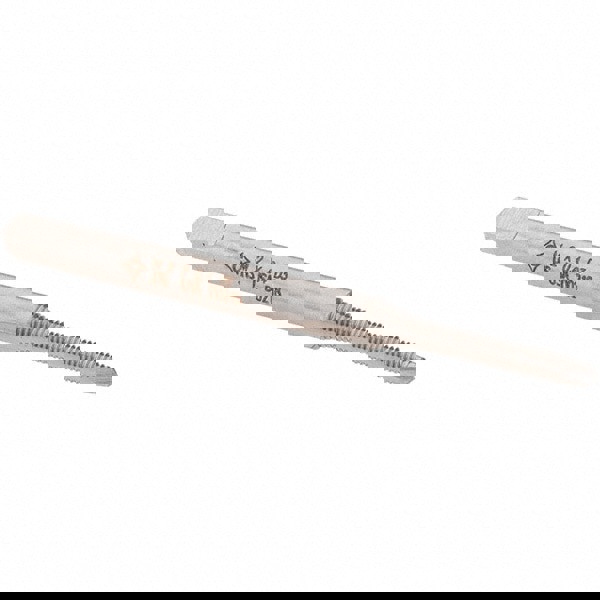 Spiral Point Tap: M2x0.40 Metric Coarse, 2 Flutes, Plug, High Speed Steel, Bright Finish