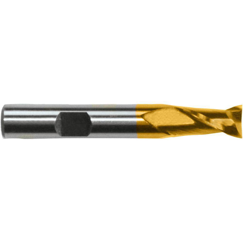 Square End Mills; Mill Diameter (mm): 25.40 ; Mill Diameter (Decimal Inch): 1.0000 ; Mill Diameter (Inch): 1 ; Number Of Flutes: 2 ; End Mill Material: Cobalt M-42 ; Length of Cut (Decimal Inch): 1.5000