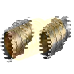 1 x 3/4 in. Brass PEX Crimp Coupling