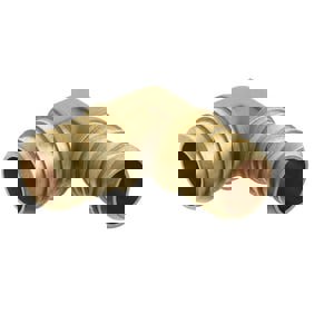 1 in. Brass PEX Crimp 90 Elbow