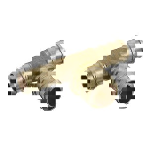 1/2 x 1/2 x 3/4 in. Brass PEX Crimp Tee