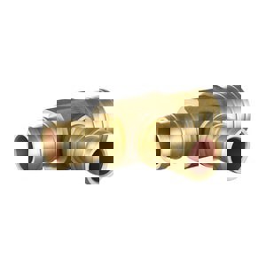 3/4 x 1/2 x 1/2 in. Brass PEX Crimp Tee