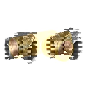 3/4 x 1/2 x 3/4 in. Brass PEX Crimp Tee