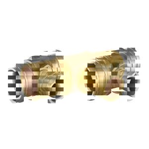 3/4 x 3/4 x 1/2 in. Brass PEX Crimp Tee