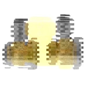 LF 3/4 X 1/2 X 3/4 BRS TEE PLUMBITE