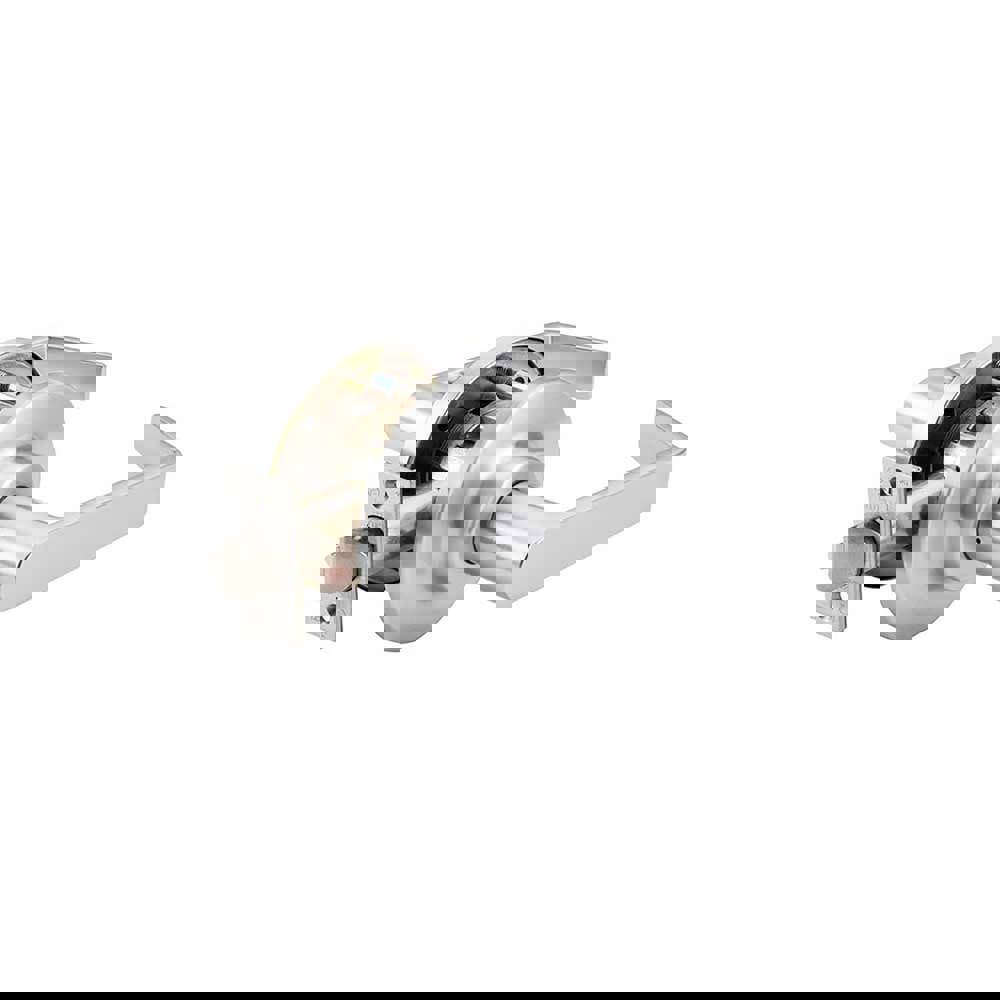 Lever Locksets; Lockset Type: Passage,Closet ; Key Type: Keyless ; Back Set: 2-3/4 (Inch); Material: Steel ; Door Thickness: 1-3/4 to 2-1/4 ; Finish: Satin Chrome