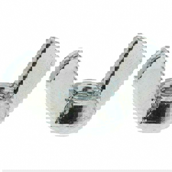 #8-32 UNC, Zinc Plated, Steel Type A Wing Nut