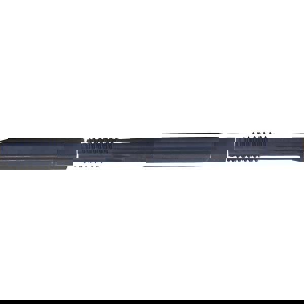 Spiral Point Tap: 7/8-14 UNF, 4 Flutes, Plug, 2B Class of Fit, HSS-E, Black Oxide Coated