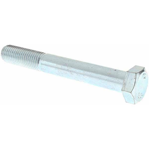 Hex Head Cap Screw: M16 x 2.00 x 120 mm, Grade 8.8 Steel, Zinc-Plated