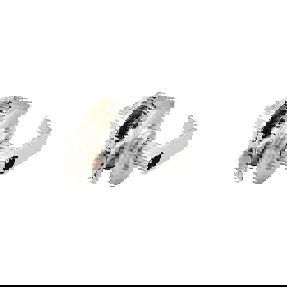 Lever Locksets; Lockset Type: Classroom ; Key Type: Keyed Different ; Back Set: 2-3/4 (Inch); Cylinder Type: Schlage LFIC Less Core ; Material: Steel ; Door Thickness: 1-3/4 to 2-1/4