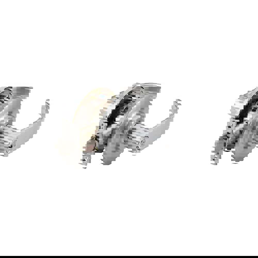 Lever Locksets; Type: Classroom Intruder; Key Type: Keyed Different; Strike Type: ANSI 4-7/8; Finish/Coating: Satin Chrome; Material: Steel; Material: Steel; Door Thickness: 1-3/4