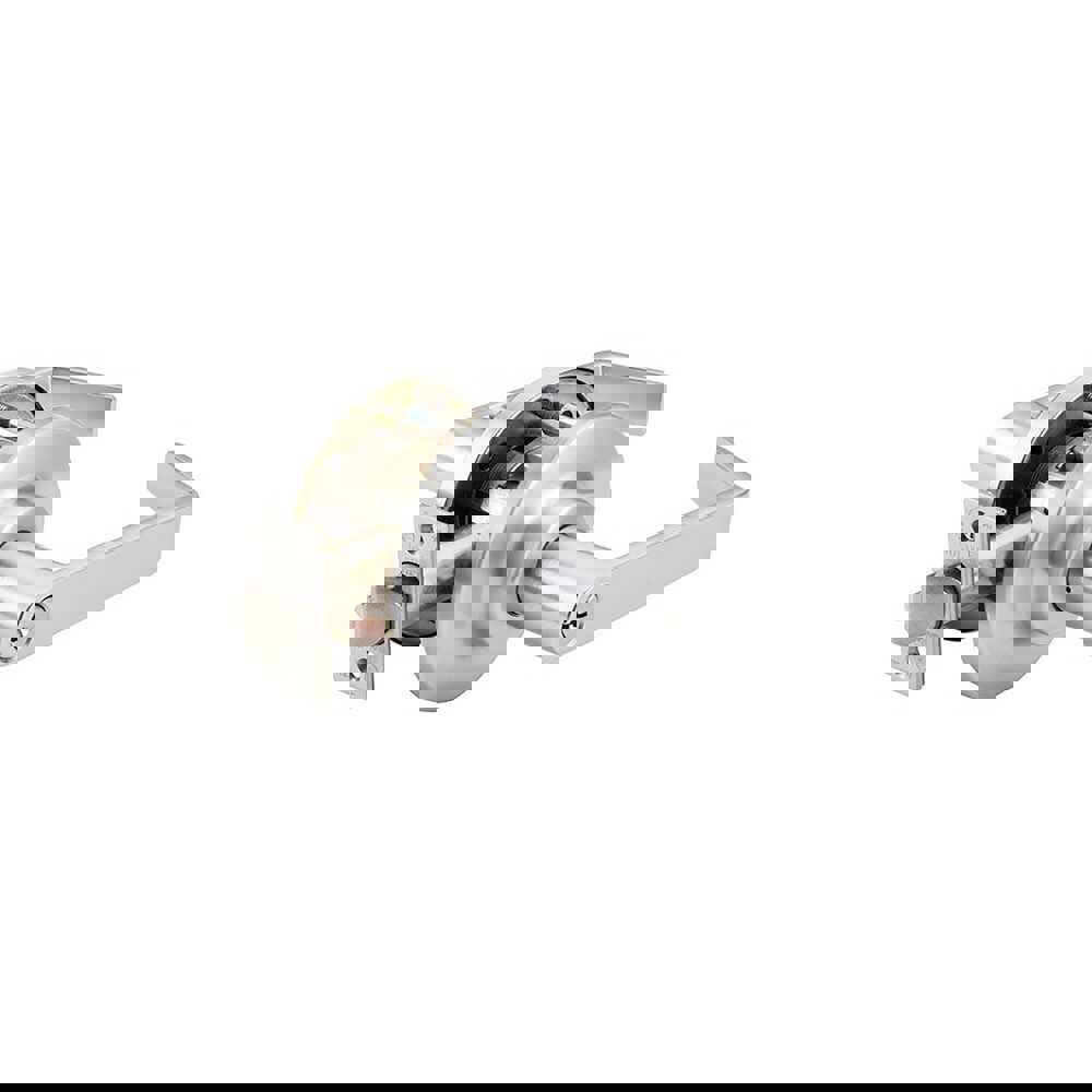 Lever Locksets; Type: Classroom Intruder; Key Type: Keyed Different; Strike Type: ANSI 4-7/8; Finish/Coating: Satin Chrome; Material: Steel; Material: Steel; Door Thickness: 1-3/4