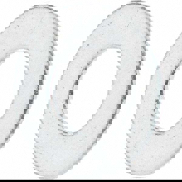 M3 Screw Standard Flat Washer: Steel, Zinc-Plated