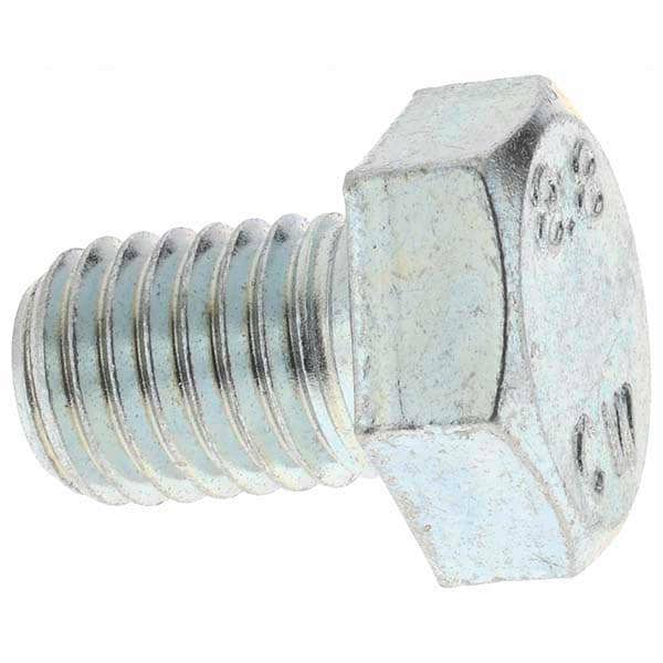 Hex Head Cap Screw: M14 x 2.00 x 20 mm, Grade 8.8 Steel, Uncoated