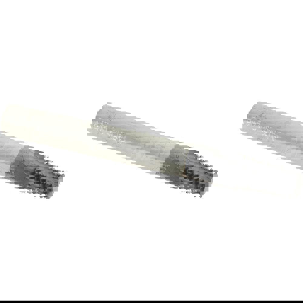 Helical Flute Thread Mill: 1/4-18, Internal, 4 Flute, 3/8