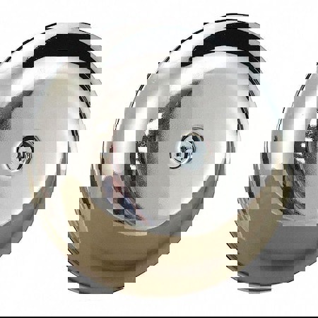 5-1/4 in. OD Bell Cleanout Cover Plate Chrome