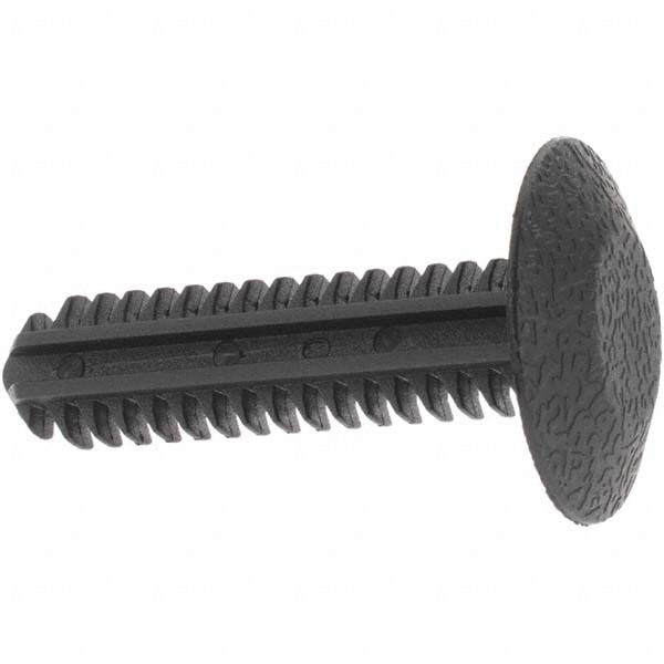 6.5mm Hole Diam, Ratchet Shank, Nylon Panel Rivet