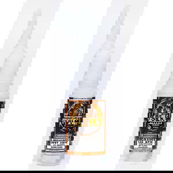 Adhesive Glue: 20 g Squeeze Bottle, Clear