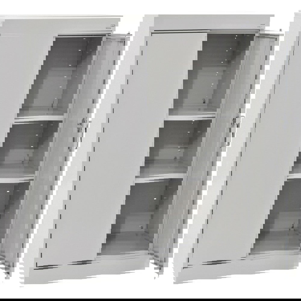 Storage Cabinets; Cabinet Type: Counter-Height ; Cabinet Material: Steel ; Width (Inch): 36 ; Depth (Inch): 24 ; Cabinet Door Style: Double Hinged Door ; Height (Inch): 36