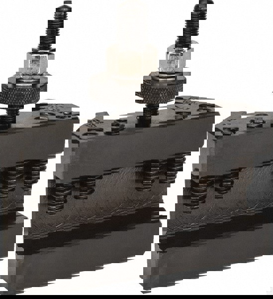 Lathe Tool Post Holder: Series CA, Number 2, Boring, Turning & Facing Holder