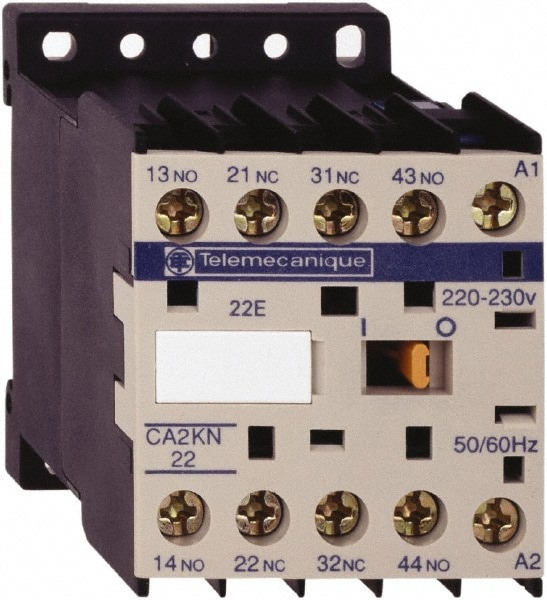 2NC/2NO, 110 VAC at 50/60 Hz Control Relay