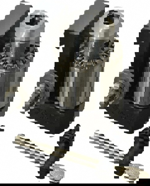 Lathe Tool Post Holder: Series CA, Number 35, Dovetail Drill Chuck Holder