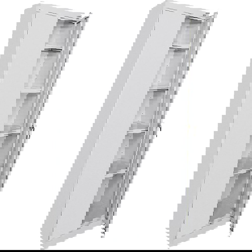 Locking Steel Storage Cabinet: 36