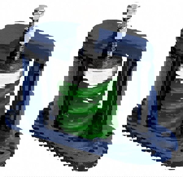 Deflection Spring Leveling Mount: 3/8 x 4 Thread, 2-1/8