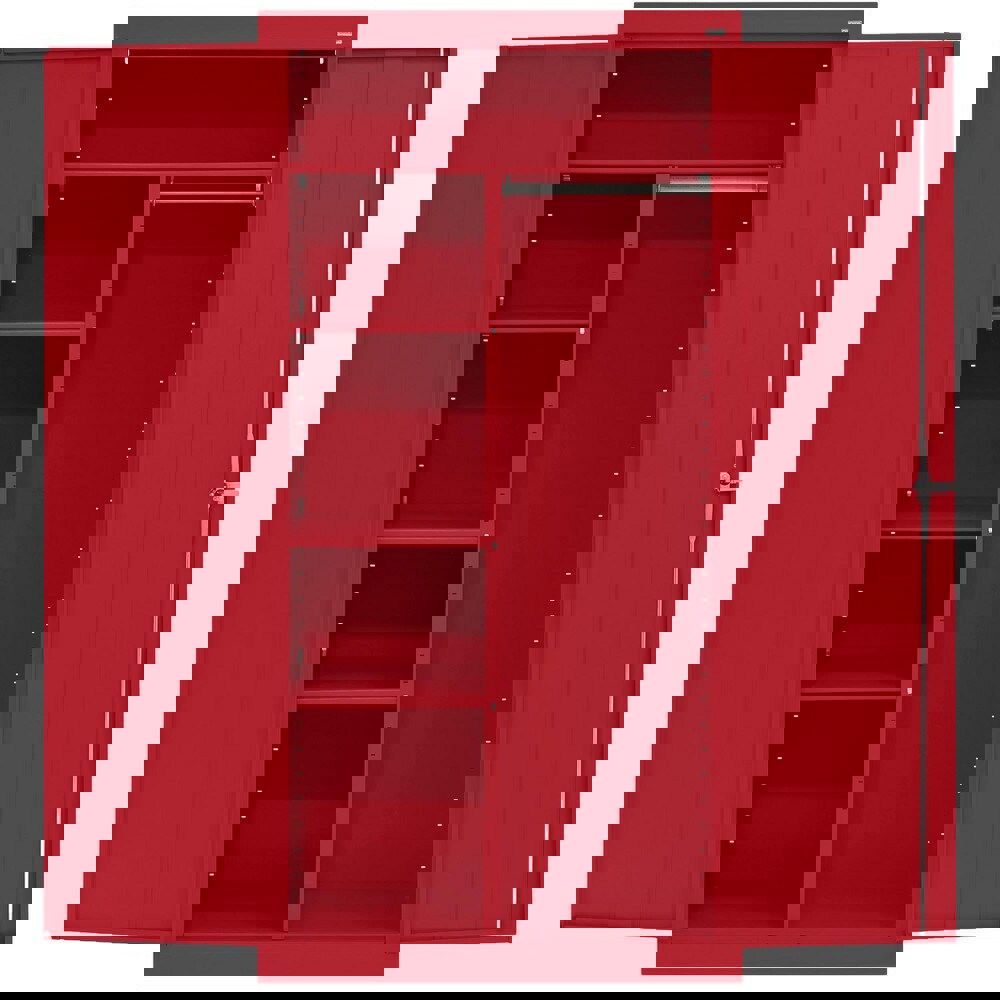 Storage Cabinets; Cabinet Type: Lockable Combination Storage Cabinet ; Cabinet Material: Steel ; Width (Inch): 36 ; Depth (Inch): 18 ; Cabinet Door Style: Double Hinged Door ; Height (Inch): 72