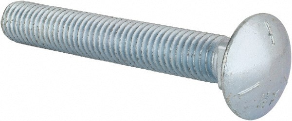 Carriage Bolt: 1/2-13, 3-1/2