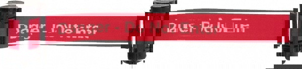 Pedestrian Barrier Replacement Cassette: Plastic, Red, Use with Tensabarrier