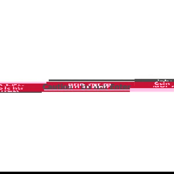 Pedestrian Barrier Replacement Cassette: Plastic, Red, Use with Tensabarrier