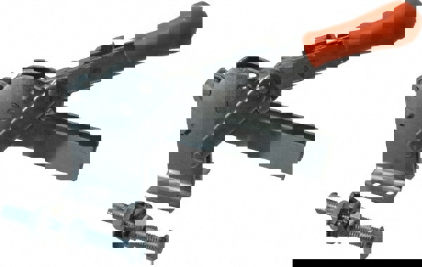 Manual Hold-Down Toggle Clamp: Vertical, 1,200 lb Capacity, U-Bar, Flanged Base