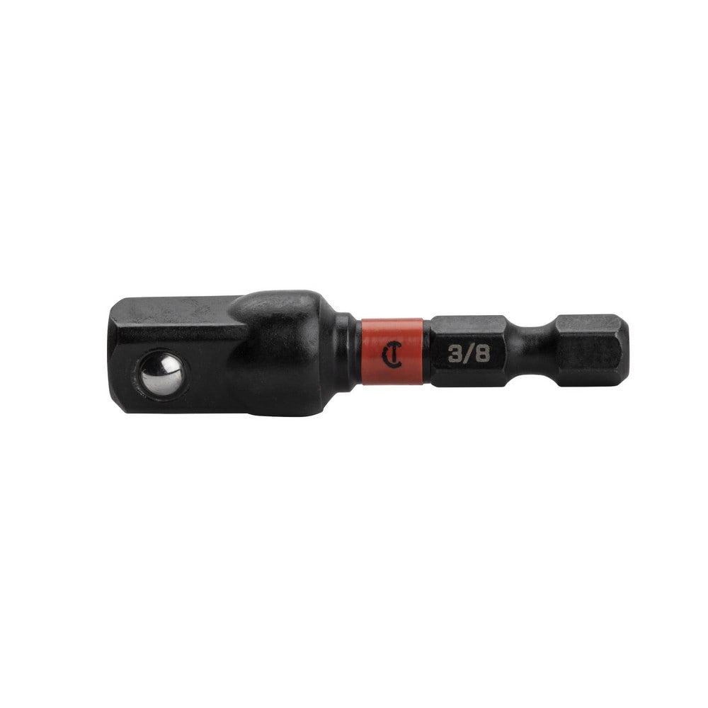 Socket Adapters & Universal Joints; Adapter Type: Impact Adapter; Impact Drive ; Male Size: 1/2 in ; Female Size: 1/2 ; Male Drive Style: Hex ; Female Drive Style: Square ; Finish: Oxide