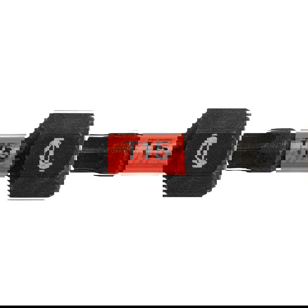 Torx Screwdriver Bits; Type: Bit ; Torx Size: T15 ; Overall Length (Inch): 1 ; Hex Size (Inch): 1/4 ; UNSPSC Code: 27112814