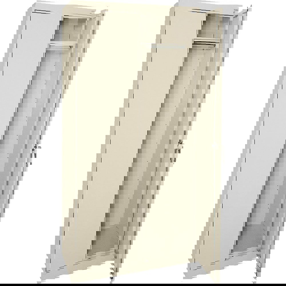 Storage Cabinets; Cabinet Type: Lockable Wardrobe Cabinet ; Cabinet Material: Steel ; Width (Inch): 36 ; Depth (Inch): 24 ; Cabinet Door Style: Double Hinged Door ; Height (Inch): 72