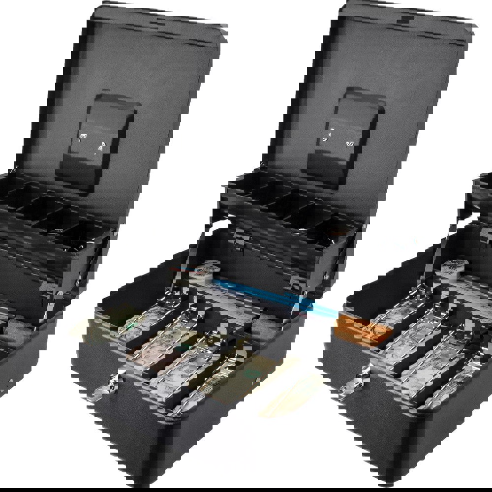 12 inch Standard Register Style Cash Box with Key Lock