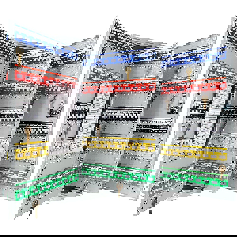 300 Position Adjustable Key Cabinet with Combo Lock