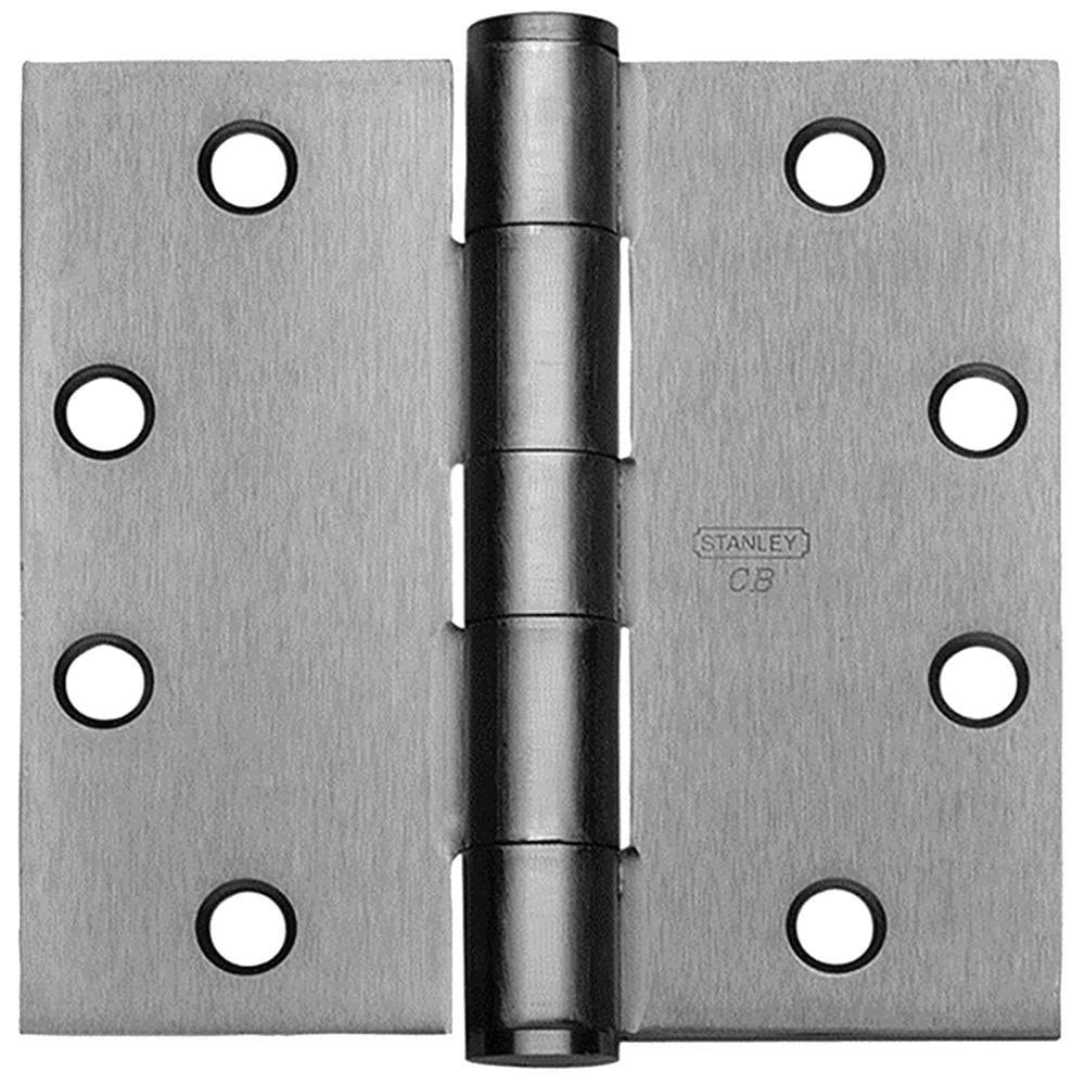 Commercial Hinges; Mount Type: Full-Mortise ; Hinge Material: Steel ; Length (Inch): 5 ; Finish: Satin Stainless Steel ; Door Leaf Height (Decimal Inch): 5.0000 ; Door Leaf Width (Decimal Inch): 2.2500