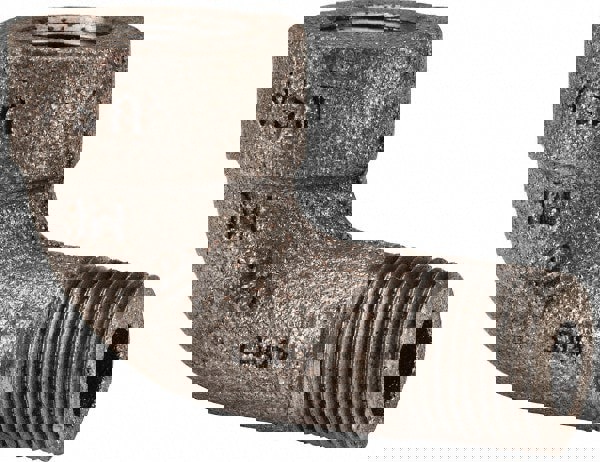 Black 90 &deg; Street Elbow: 3/8