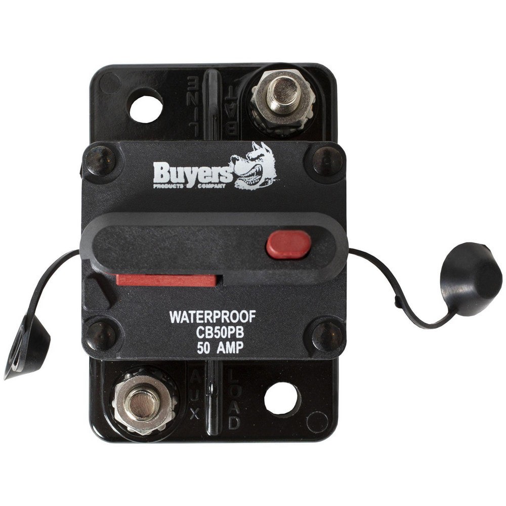 Circuit Breakers; Circuit Breaker Type: Universal Circuit Breaker ; Amperage: 50 ; Voltage: 42 VDC ; Wire Size (AWG): 1 ; Number Of Poles: 1 ; Tripping Mechanism: Electronic