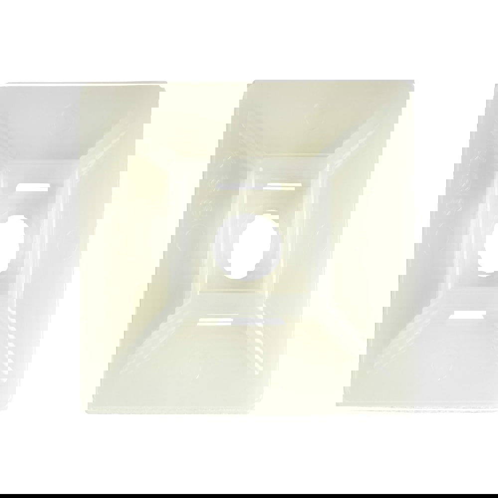 100PK ADHESIVE CABLE TIE MOUNTS WIRE ZIP