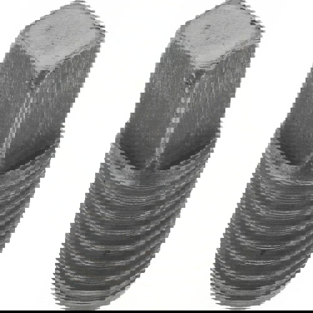 Black Square Plug: 3/8