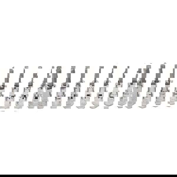 Hex Bit Socket Set: 3/8