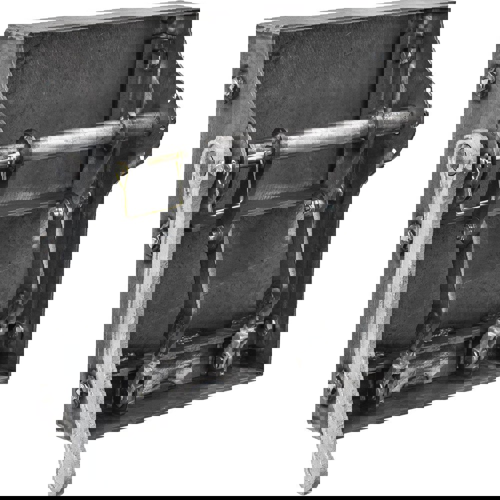 Trailer & Truck Cargo Accessories; Type: Inspection Door ; For Use With: Trailers ; Material: Carbon Steel ; Color: Silver ; Width (Inch): 17-1/4 ; Includes: Inspection Door, Linkage, Tracks