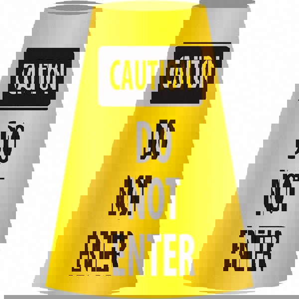 Caution - Do Not Enter, 21-3/4